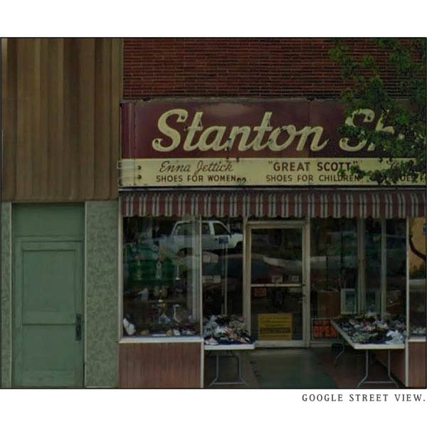 All pictures from Google Street View, of course.